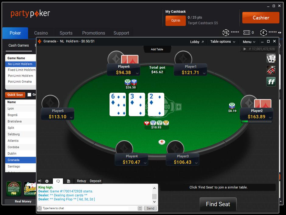 Play Party Poker Online